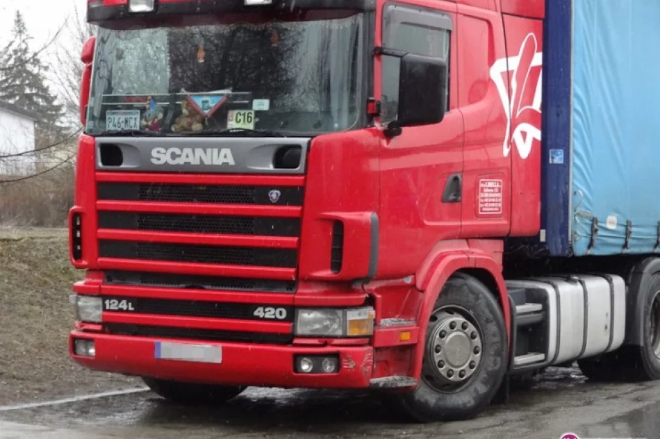 Wymusił pierwszeństwo ciężarówce - zdjęcie 2