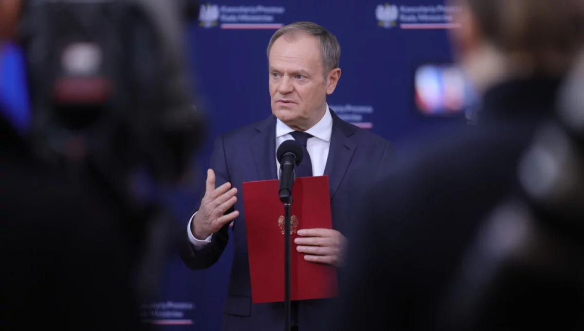 Donald Tusk (Fot. PAP/Rafał Guz)