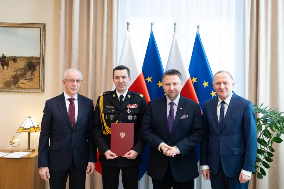 Mariusz Feltynowski nowym komendantem głównym Państwowej Straży Pożarnej - zdjęcie 2