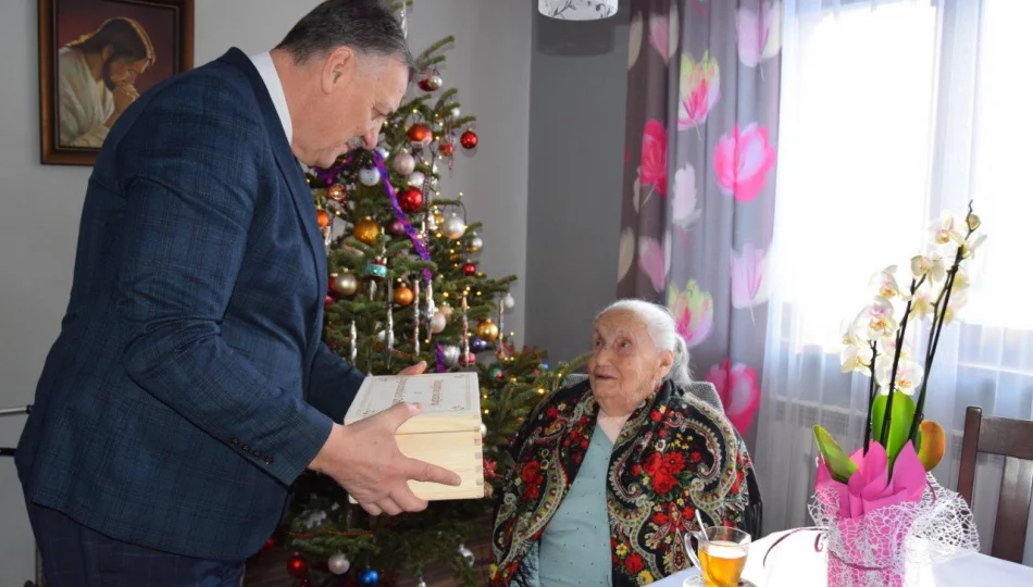 103. urodziny najstarszej mieszkanki gminy - zdjęcie 1