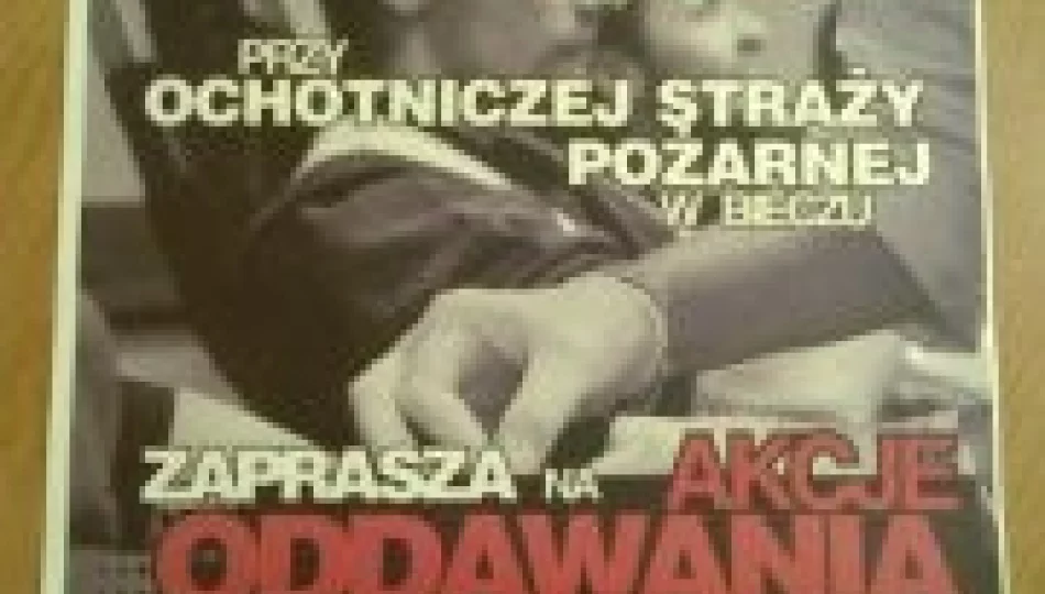 Strażacy z Biecza czekają na dawców krwi - zdjęcie 1