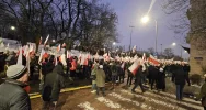 Lokalni działacze i sympatycy PiS w drodze na protest  - zdjęcie 4