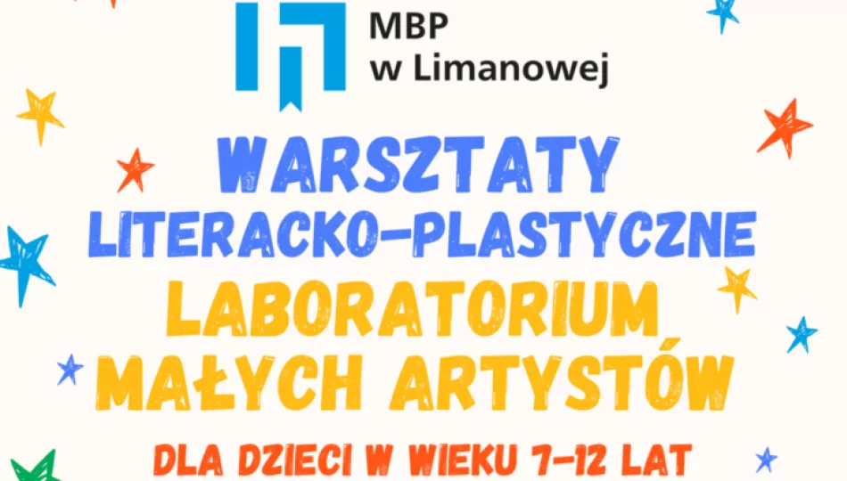 Warsztaty literacko-plastyczne „Laboratorium Małych Artystów”w Miejskiej Bibliotece Publicznej - zdjęcie 1