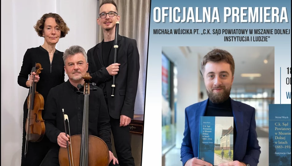 Premiera książki i koncert kameralny w Mszanie Dolnej - zdjęcie 1