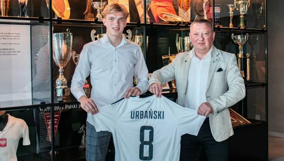 Wojciech Urbański z golem dla Legii Warszawa - zdjęcie 1