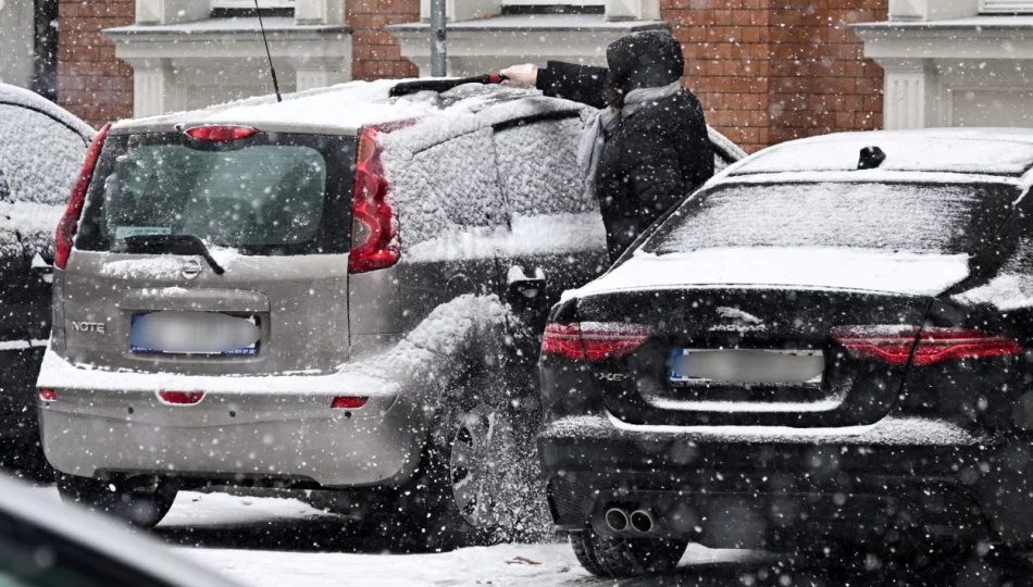 GDDKiA ostrzega przed opadami śniegu i śniegu z deszczem w całym kraju - zdjęcie 1