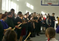Otwarcie odnowionej sali gimnastycznej  - zdjęcie główne