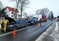 Zderzenie pojazdów na DK 28 - zdjęcie główne