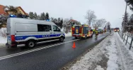 Zderzenie pojazdów na DK 28 - zdjęcie 2