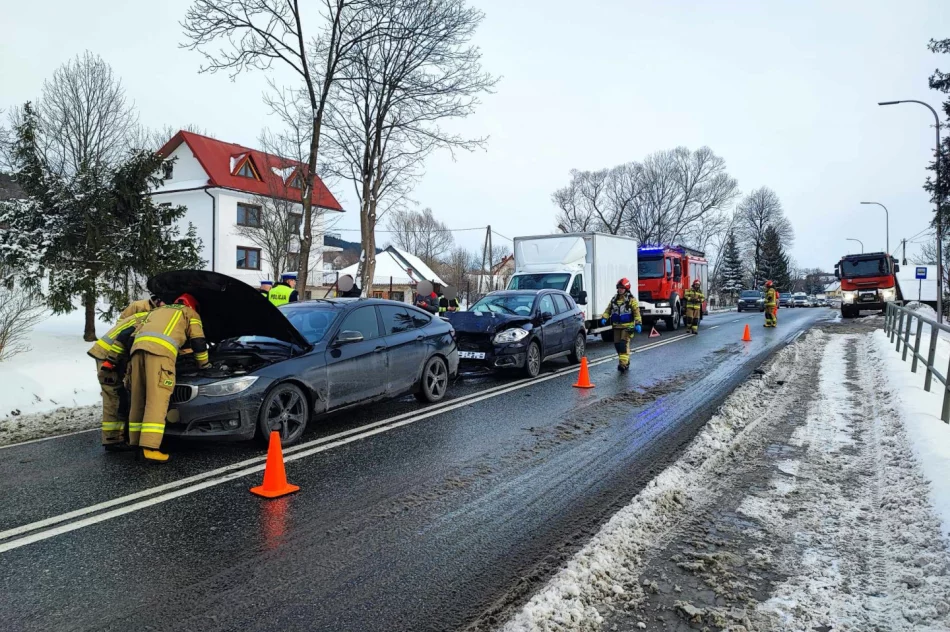 Zderzenie pojazdów na DK 28 - zdjęcie 5