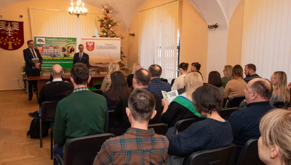 Urzędnicy spotkali się z pracodawcami z terenu powiatu limanowskiego - zdjęcie 1
