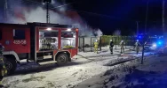 Wybuchł pożar - prawdopodobną przyczyną zwarcie - zdjęcie 2