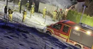 Wybuchł pożar - prawdopodobną przyczyną zwarcie - zdjęcie 4