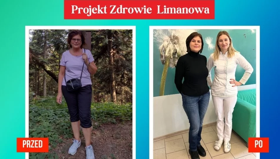 Niesamowita przemiana Pani Krystyny z Gabinetem Dietetycznym Projekt Zdrowie Limanowa! - zdjęcie 1