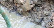 Kolejna awaria wodociągu - powodem osuwisko. ZGK znów apeluje - zdjęcie 2