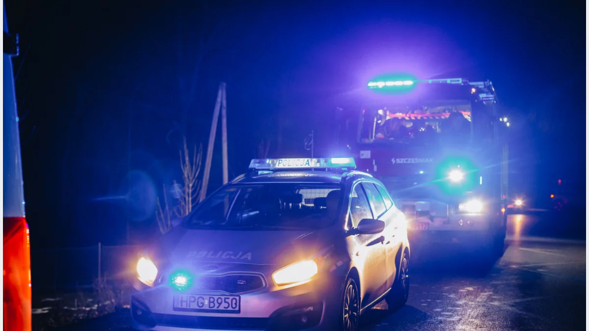 Zablokowana DK 28 po zderzeniu aut