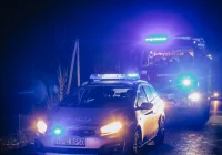 Zablokowana DK 28 po zderzeniu aut - zdjęcie główne