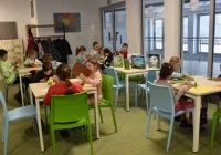  W bibliotece odbyły się pierwsze warsztaty z cyklu „Laboratorium Małych Artystów” - zdjęcie główne