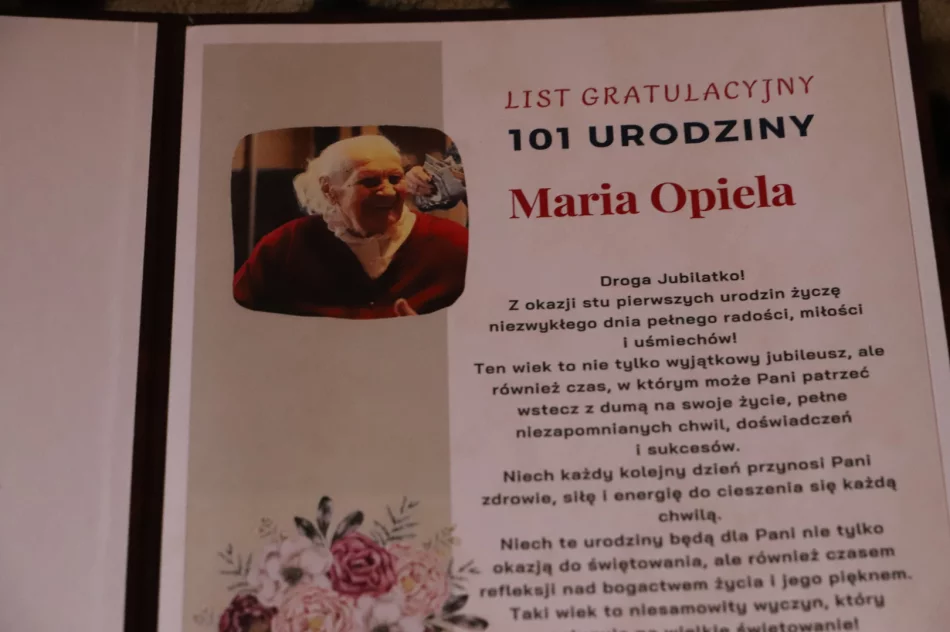 Maria Opiela obchodziła 101 urodziny - zdjęcie 3