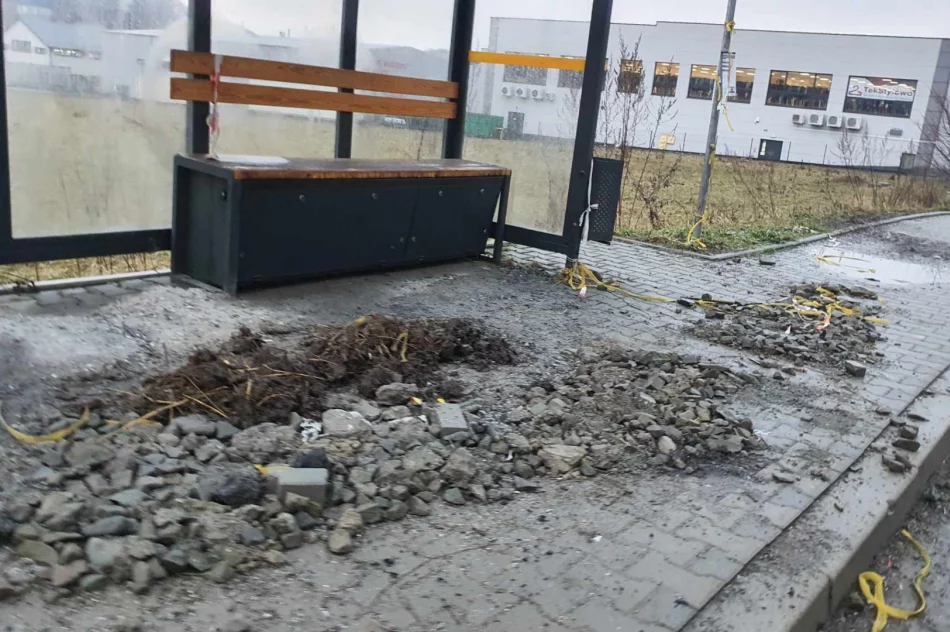 Gruz i obornik. Drugiego takiego przystanku nie ma chyba w Polsce - zdjęcie 6