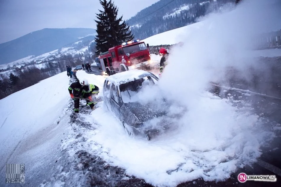 Spłonął samochód osobowy - zdjęcie 4