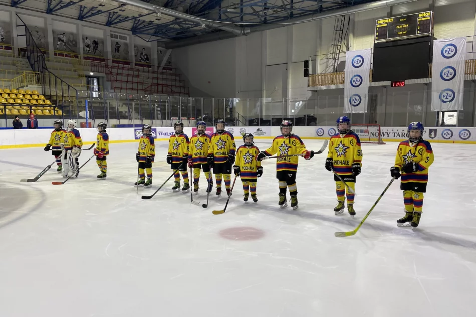 Hokejowy test: Harnasie walczyli z młodzieżą zasłużonego polskiego klubu - zdjęcie 2