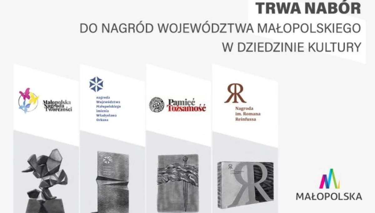 Trwa nabór wniosków do nagród Województwa Małopolskiego w dziedzinie kultury