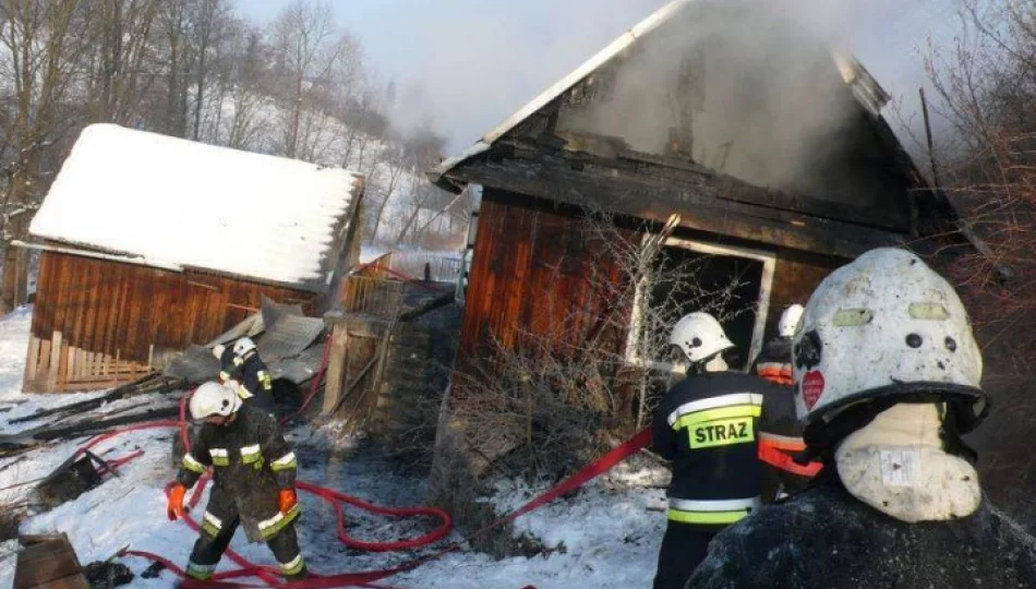 Kobieta spłonęła w pożarze domu - zdjęcie 1