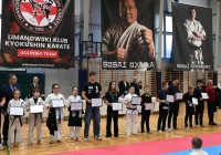 195 zawodników wzięło udział w 6 Limanowskiej Lidze Karate Kyokushin - zdjęcie główne