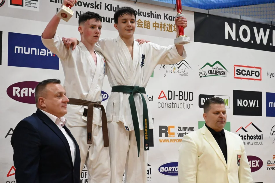 195 zawodników wzięło udział w 6 Limanowskiej Lidze Karate Kyokushin - zdjęcie 7