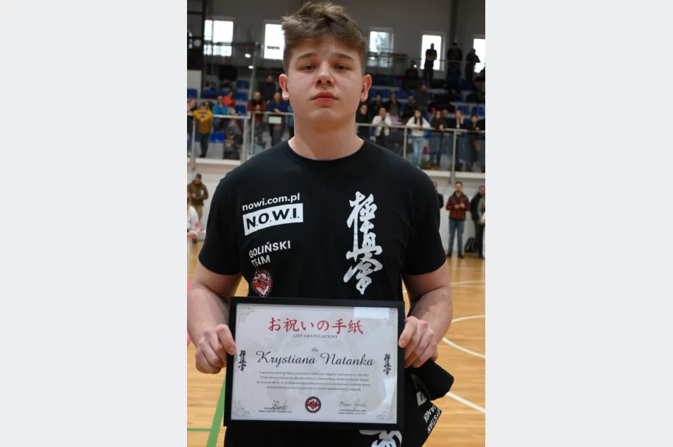 195 zawodników wzięło udział w 6 Limanowskiej Lidze Karate Kyokushin - zdjęcie 11