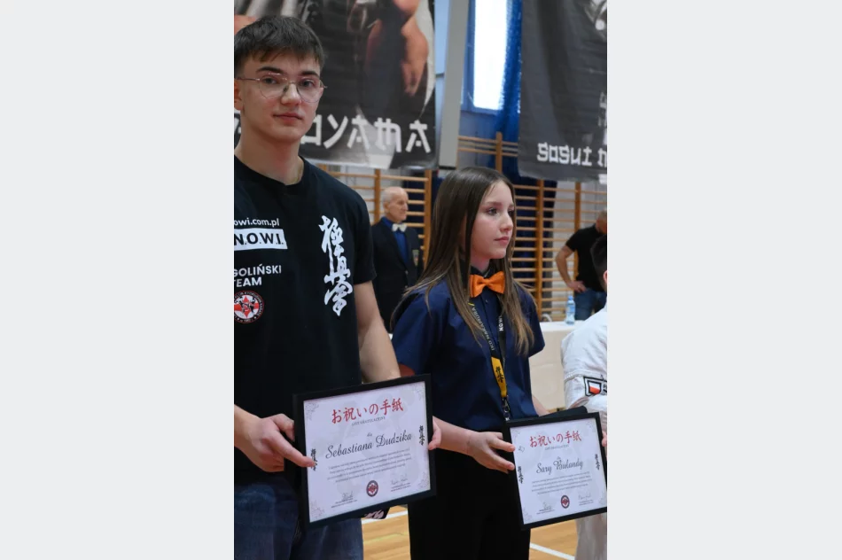 195 zawodników wzięło udział w 6 Limanowskiej Lidze Karate Kyokushin - zdjęcie 14