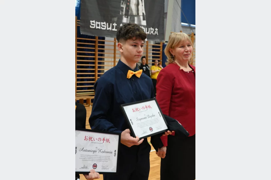 195 zawodników wzięło udział w 6 Limanowskiej Lidze Karate Kyokushin - zdjęcie 19