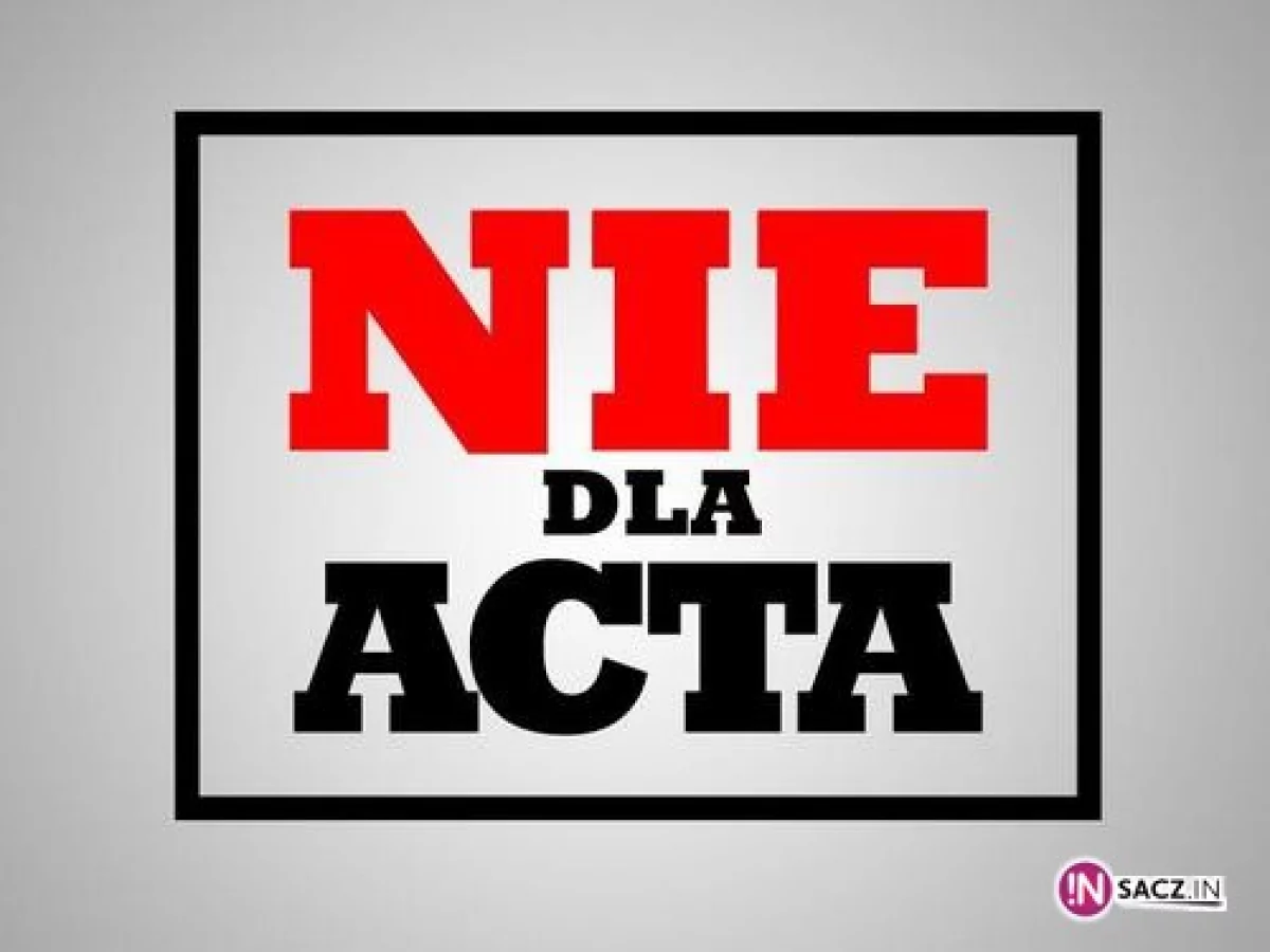 Nowy Sącz i SP powiedzą „Nie dla ACTA'