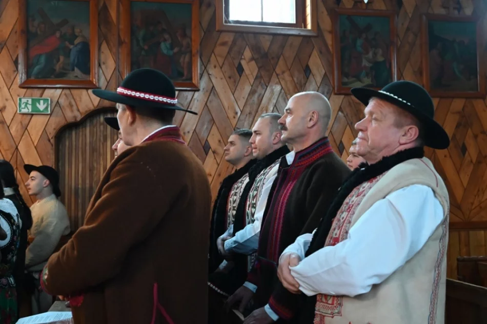 Żywa zagórzańska kultura na styczniowej Eucharystii (ZDJĘCIA) - zdjęcie 14