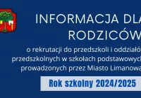 Informacja dot. rekrutacji do przedszkoli i oddziałów przedszkolnych w szkołach podstawowych na rok szkolny 2024/2025 - zdjęcie główne