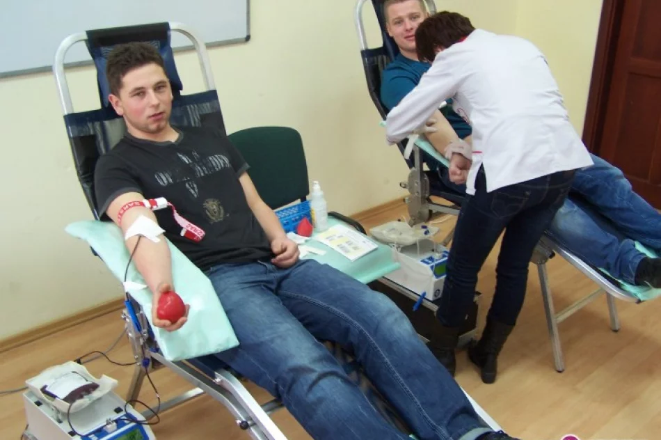 Honorowi dawcy w ZSTI - zdjęcie 2