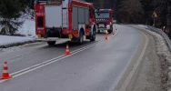 Jechał za szybko - samochód dachował - zdjęcie 4