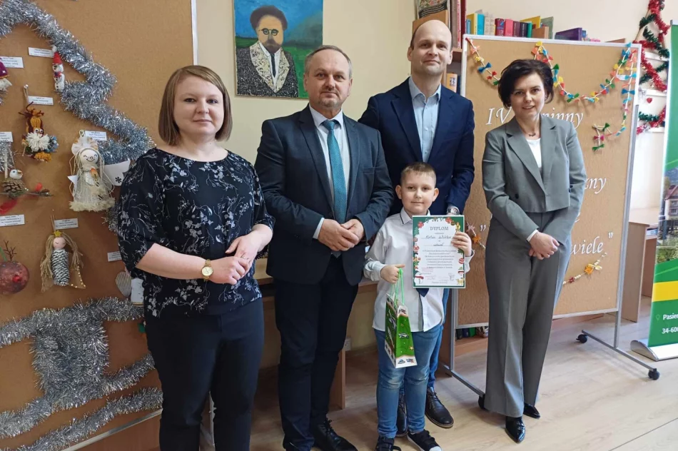 Podsumowanie IV Gminnego Konkursu Plastycznego „Na choince ozdób wiele” - zdjęcie 12