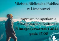 15 lutego Miejska Biblioteka Publiczna zaprasza na spotkanie z podróżnikiem – Bartłomiejem Bodzkiem - zdjęcie główne