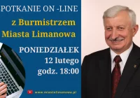 Spotkanie online z burmistrzem Limanowej - zdjęcie główne