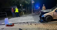 Samochód uderzył w barierki, dwie osoby w szpitalu - zdjęcie 4
