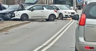 Jedna kolizja zblokowała pół miasta Limanowa - zdjęcie 3