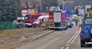 Jedna kolizja zblokowała pół miasta Limanowa - zdjęcie 2