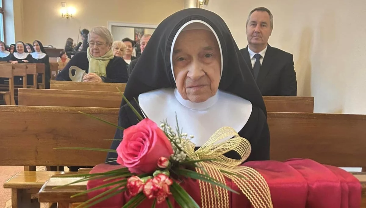 Siostra Józefa Efrema Zadrąg/fot.: Parafia św. Michała Archanioła w Mszanie Dolnej