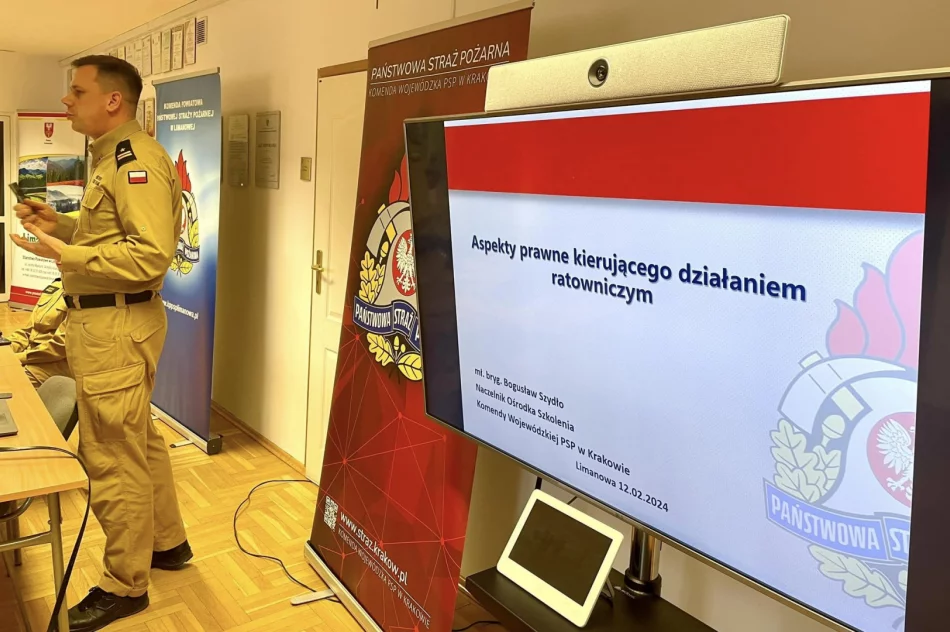 “Medialne” szkolenie strażaków - zdjęcie 9