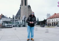 "Człowiek Warga" odwiedził Limanową. Mówił o betonozie i... kierowcach - zdjęcie główne