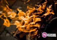 Pożar sieni - 3 osoby zabrane do szpitala - zdjęcie główne