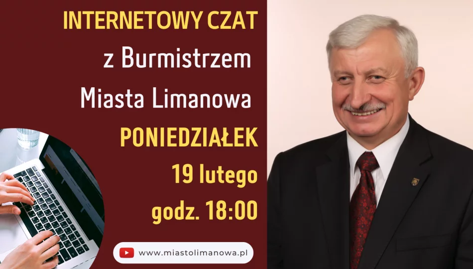 W poniedziałek czat z burmistrzem  - zdjęcie 1