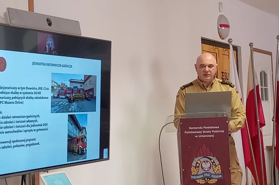 Narada roczna w limanowskiej PSP - zdjęcie 3